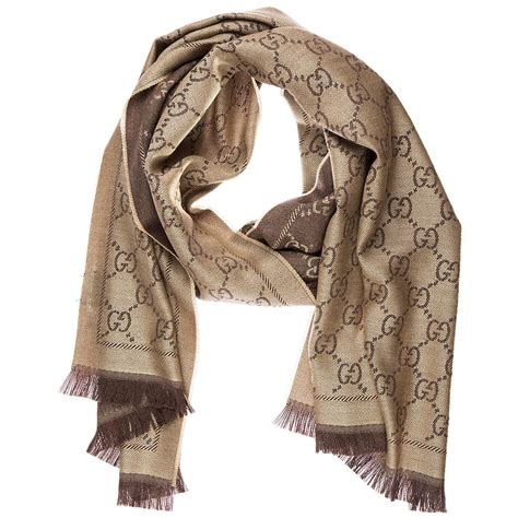 gucci wool scarf sale|Gucci scarf price.